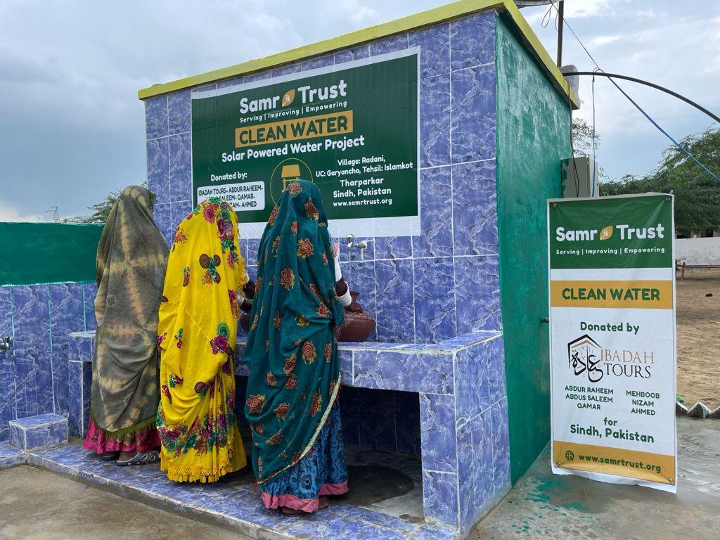 Solar Powered Clean Water Plant